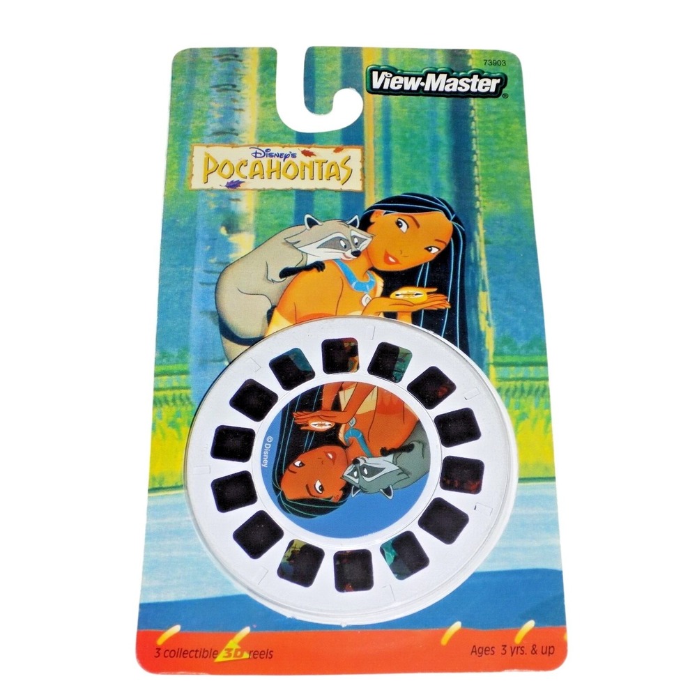 VIEW-MASTER DIsney 2000 POCAHONTAS - 3 - 3D Reels 73903 NEW